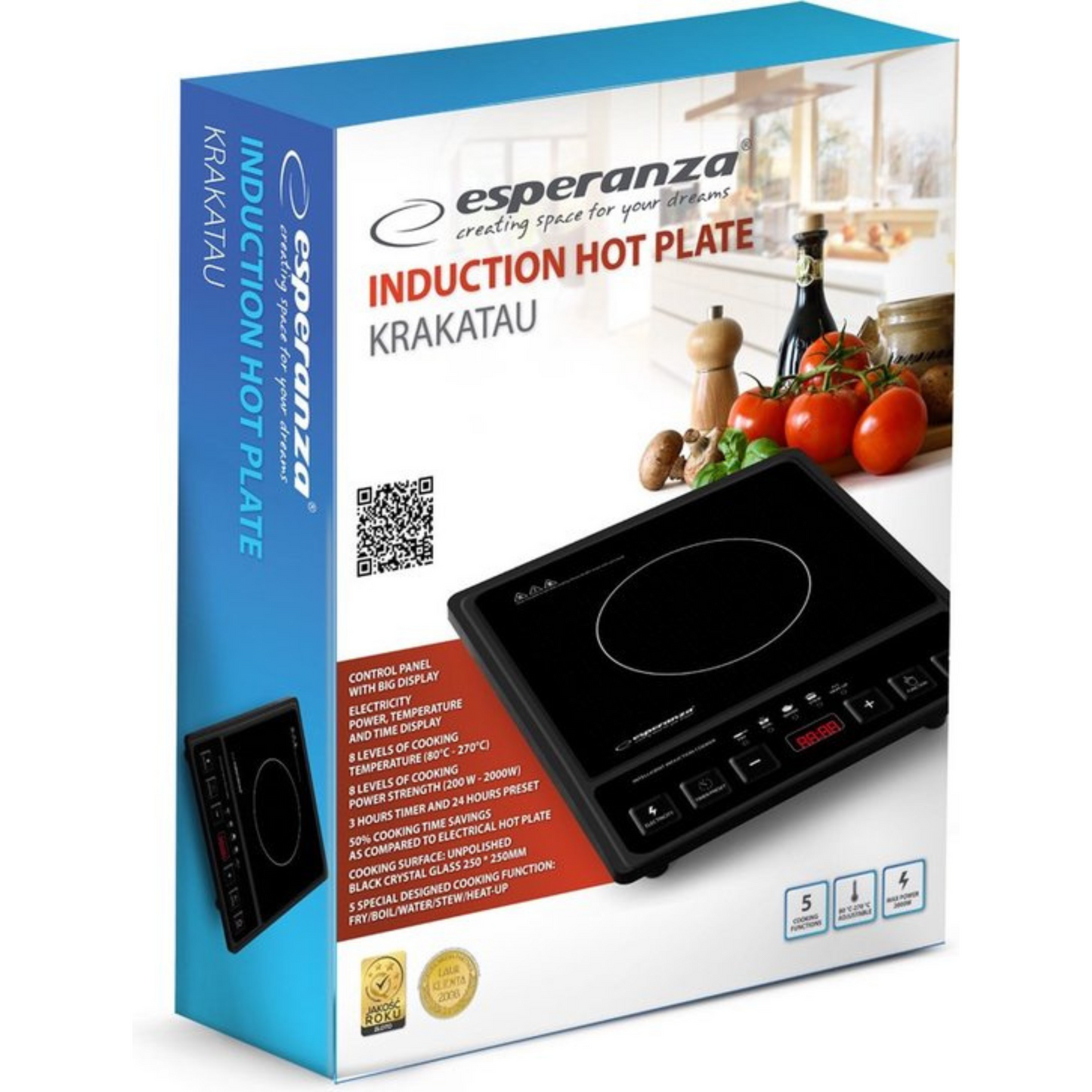 Esperanza Enkele Kookplaat