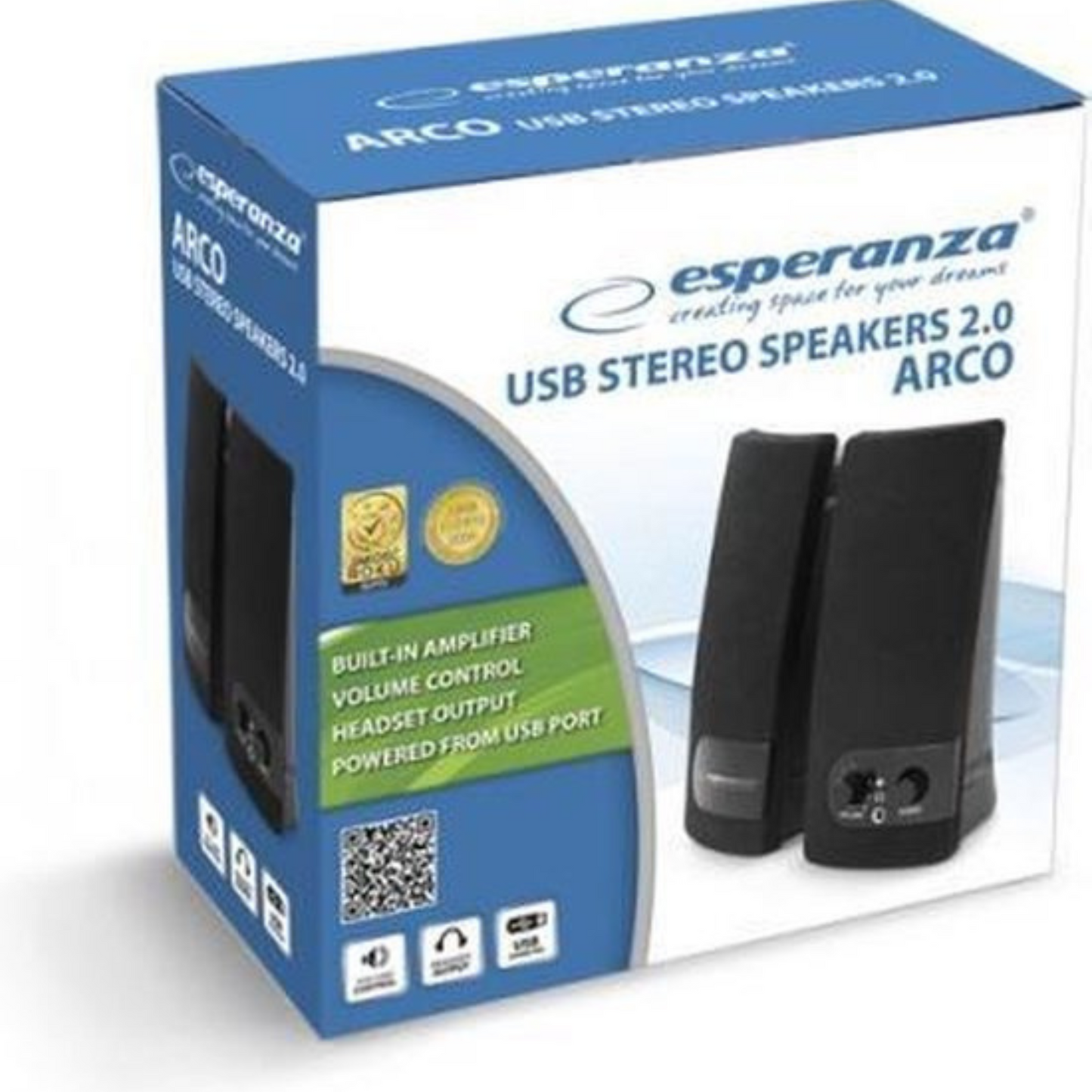 Esperanza Stereo Speakers 2.0 Arco