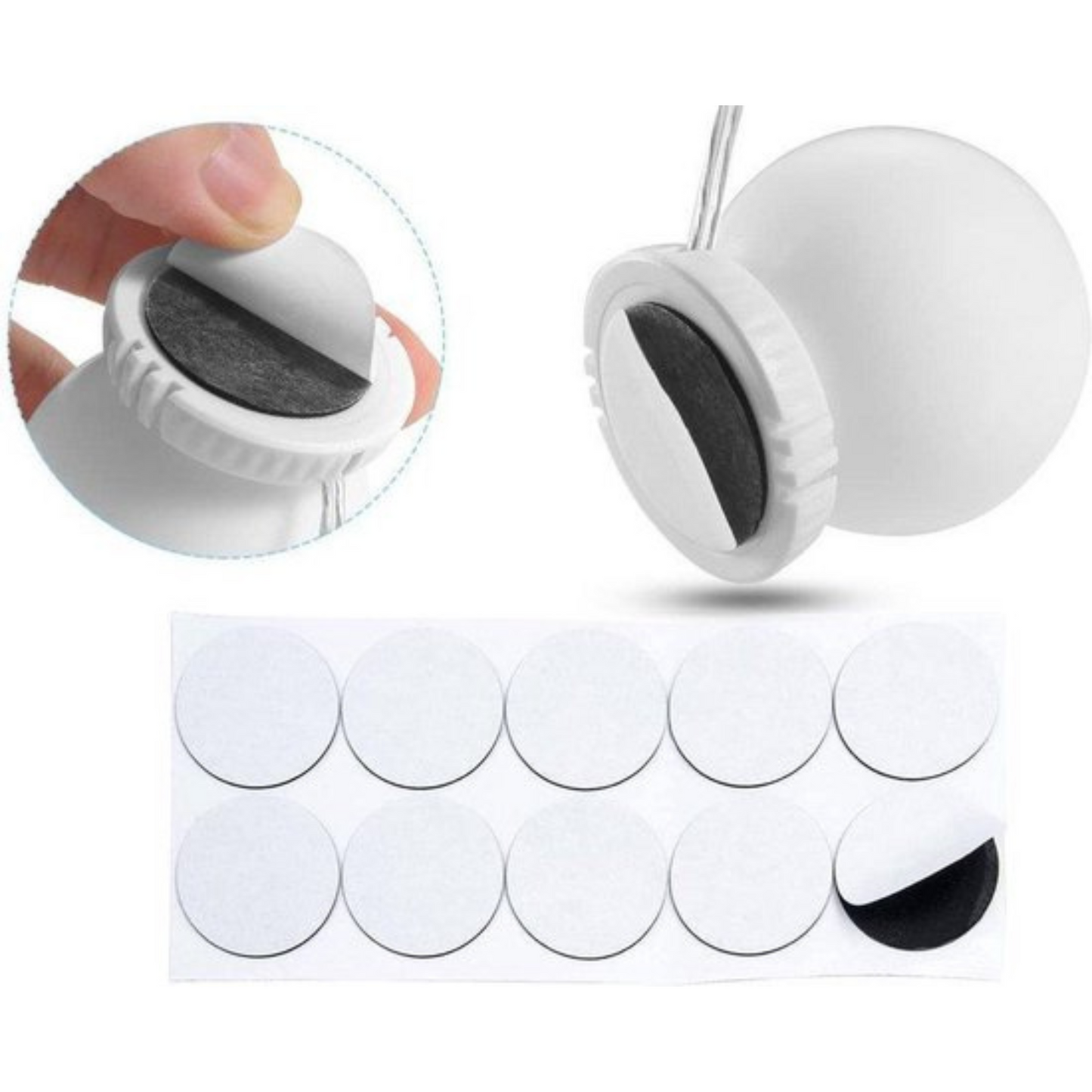 Hollywood spiegellampen - spiegelverlichting - make up spiegellamp - 10 dimbare LED lampen - 3 lichtstanden