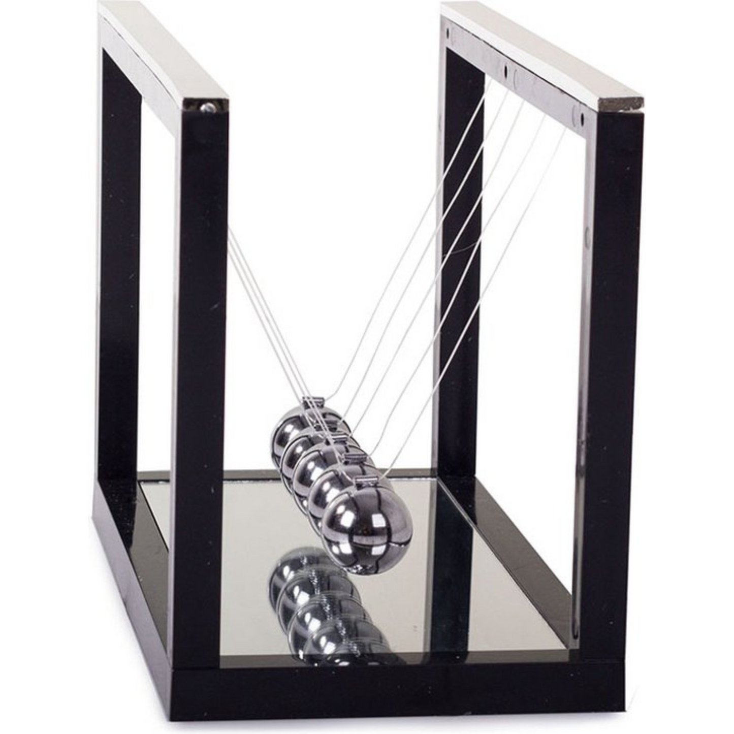 Newton cradle - Newton Pendel - 5 balanceerballen voor op het bureau - 20x11x15cm