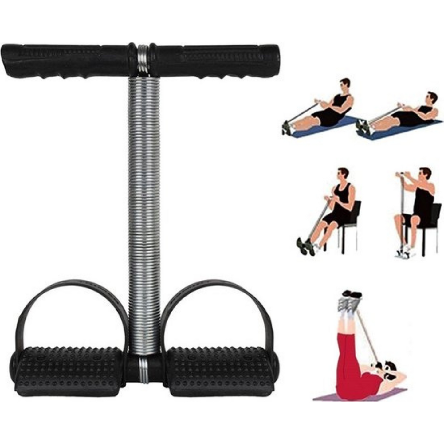 Buikspiertrainer - fitness - buikspieren - Beenexpander voor fitnessoefeningen voor de buik - Ab Trainer - Ab Roller - Ab Wheel - Buikspierwiel - Buikspieren - Total Abs