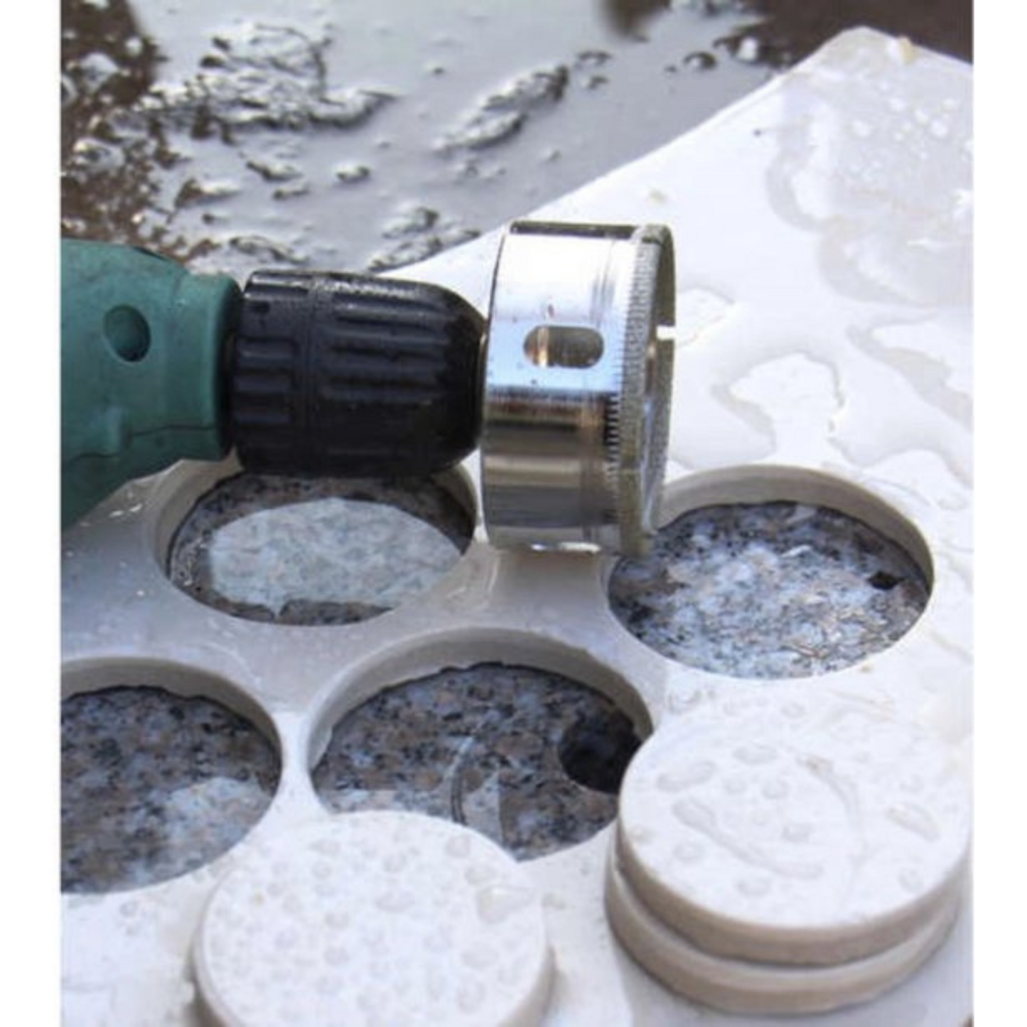 Bigstren 10-delige Diamantboorset voor Professionals - Ø 6, 8, 10, 16, 20, 28, 35, 45, 50 en 68 mm