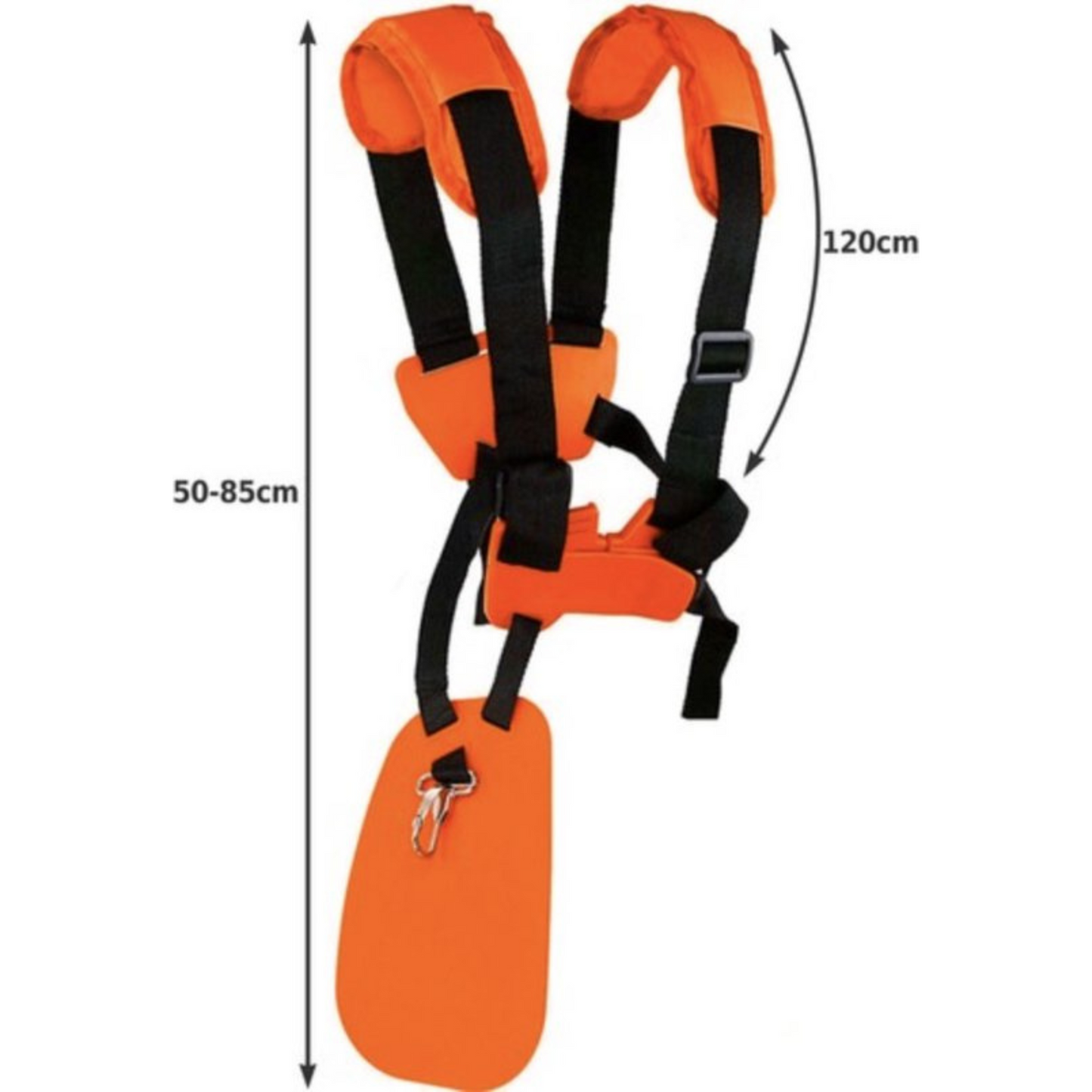 Bigstren Draagriem/Tuig voor Benzinebosmaaiers - Comfortabel en Efficiënt Tuinieren