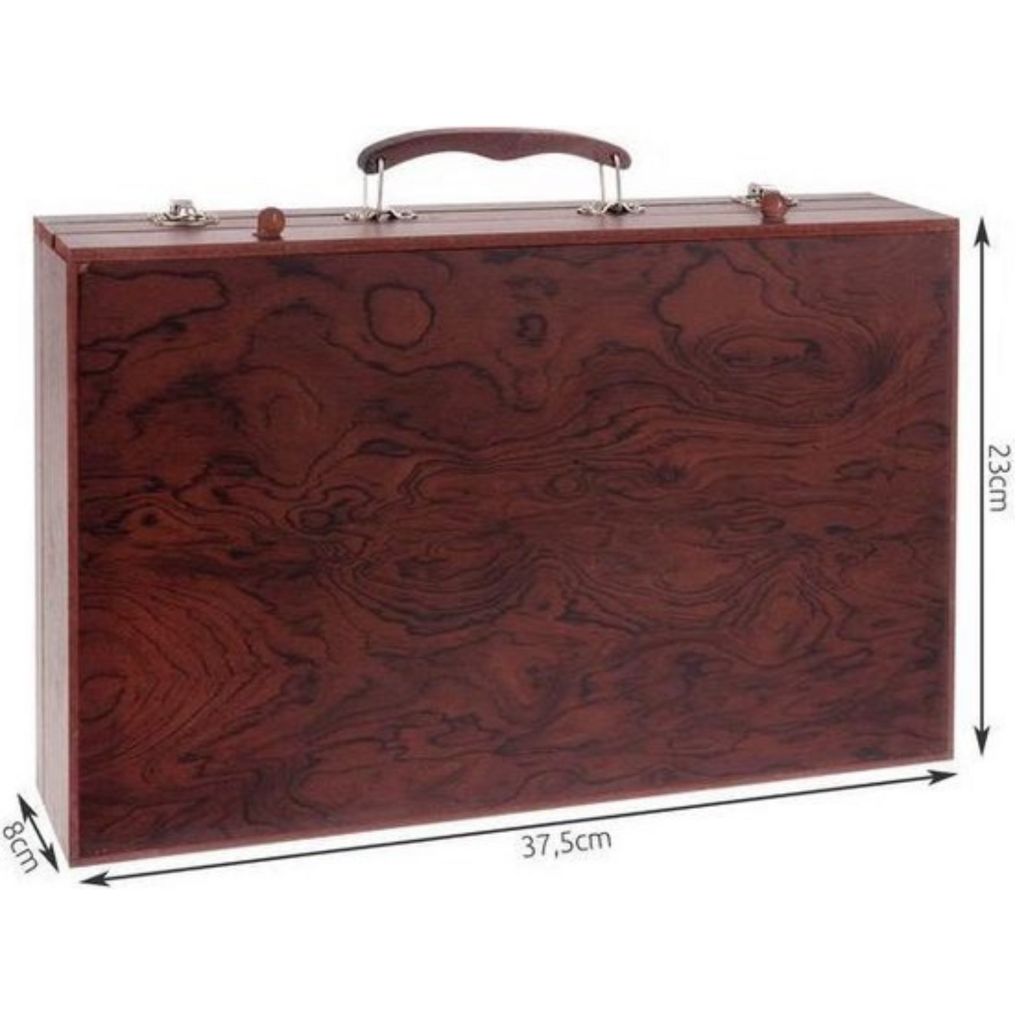 Luxe Kunst Schilderskoffer - Tekenkoffer - Schilderkist 113 delig - Schilderset - Tekenset - Tekendoos