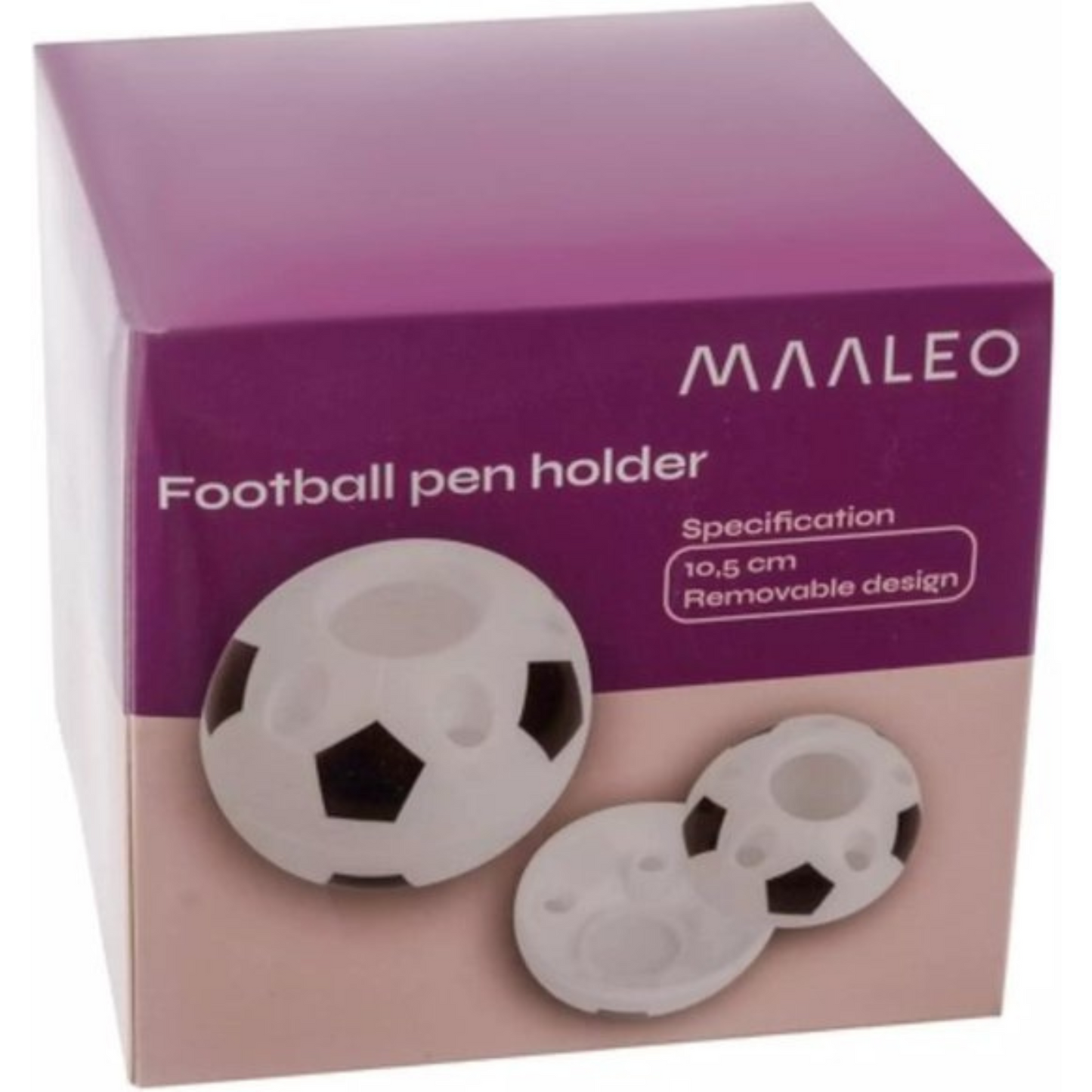 Maaleo Bureau Organizer in Voetbalvorm - Perfect voor Voetbalfans