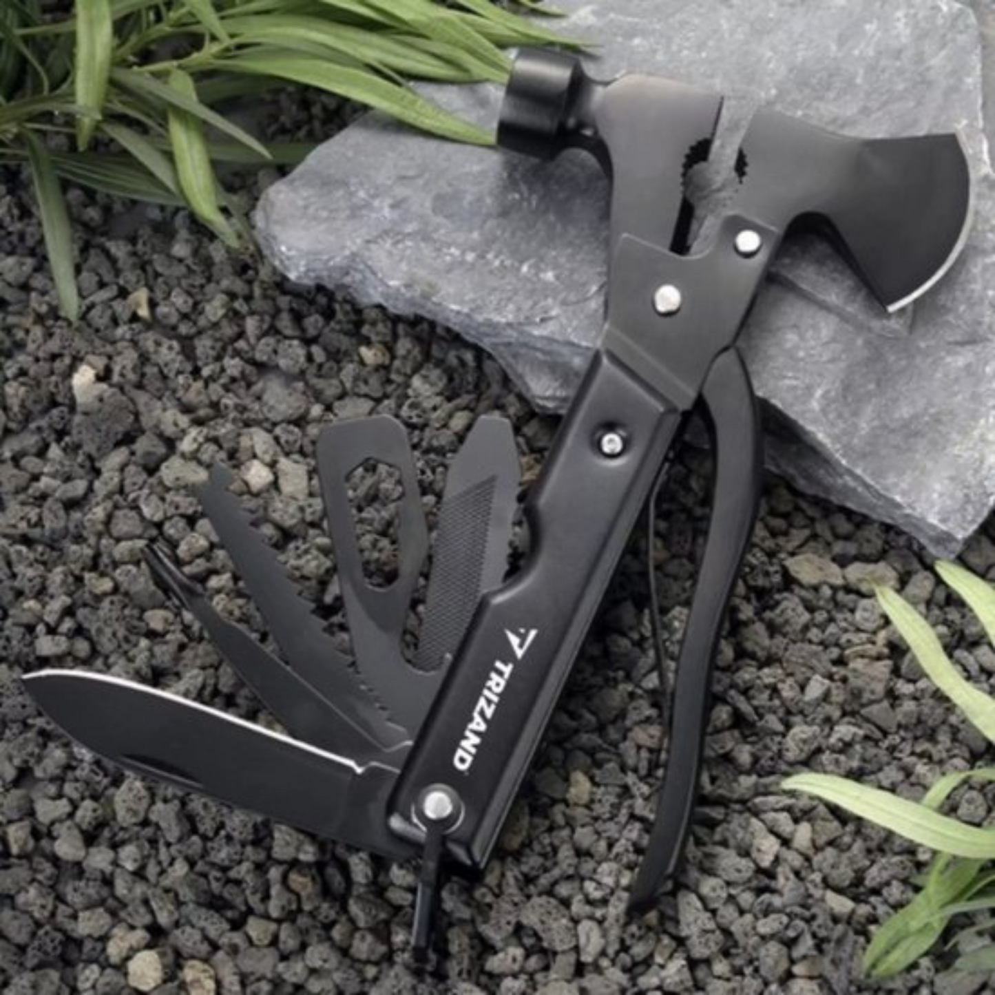Trizand 17-in-1 Multitool: Uw Ultieme Outdoor Hulpmiddel