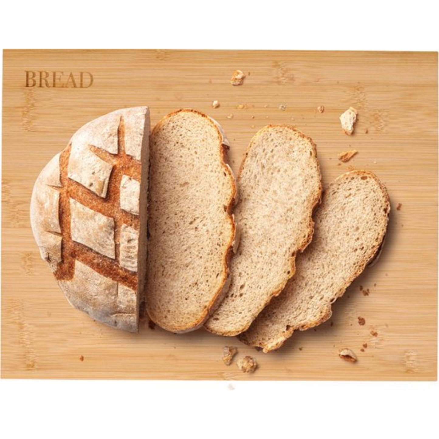 Alpina Snijplanken Hout - Set van 3 - Verschillende Maten - Bamboe