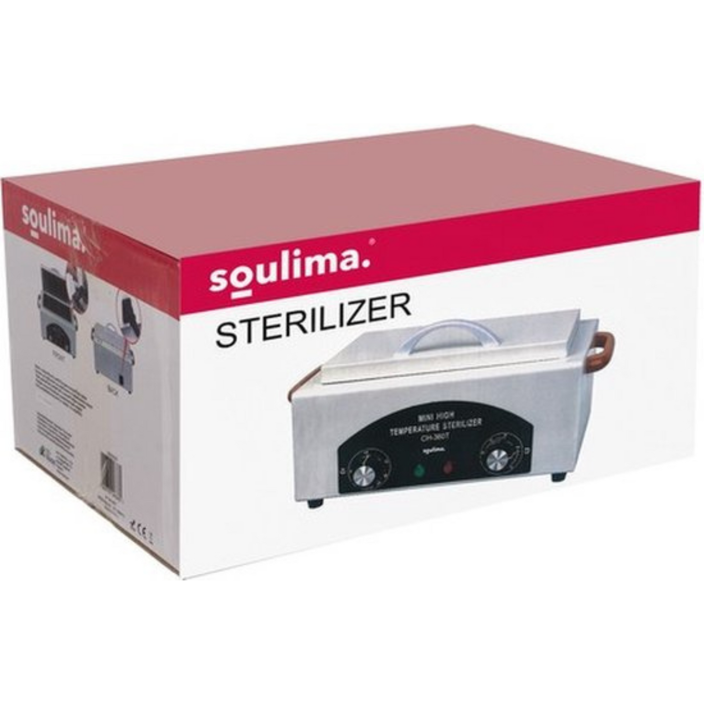 Soulima Professionele Hetelucht sterilisator voor Gereedschap met Zeef - Desinfectie Apparaat voor Manicure en Pedicure - voor salon hygiëne - 300W