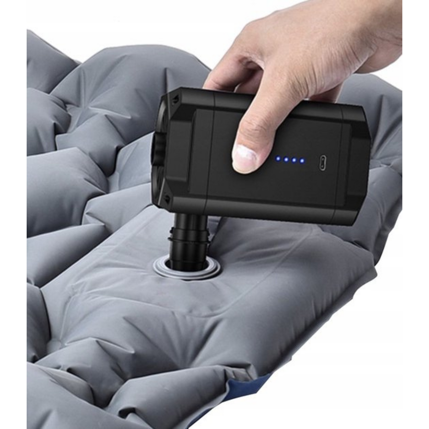 Draadloze Accu luchtpomp - Luchtbedpomp - Zwembadpomp - Electrische Pomp - Strand - Kamperen - Compact - 240 L/min - 5000 mAhah