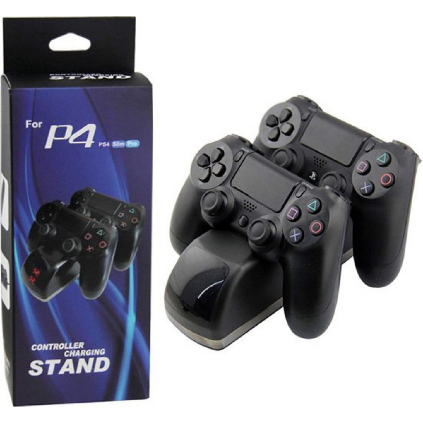 Dubbel Dock Lader Voor Controller  PS4 Slim PS4 Pro - Charger Controller PS4 - Laadstation PS4