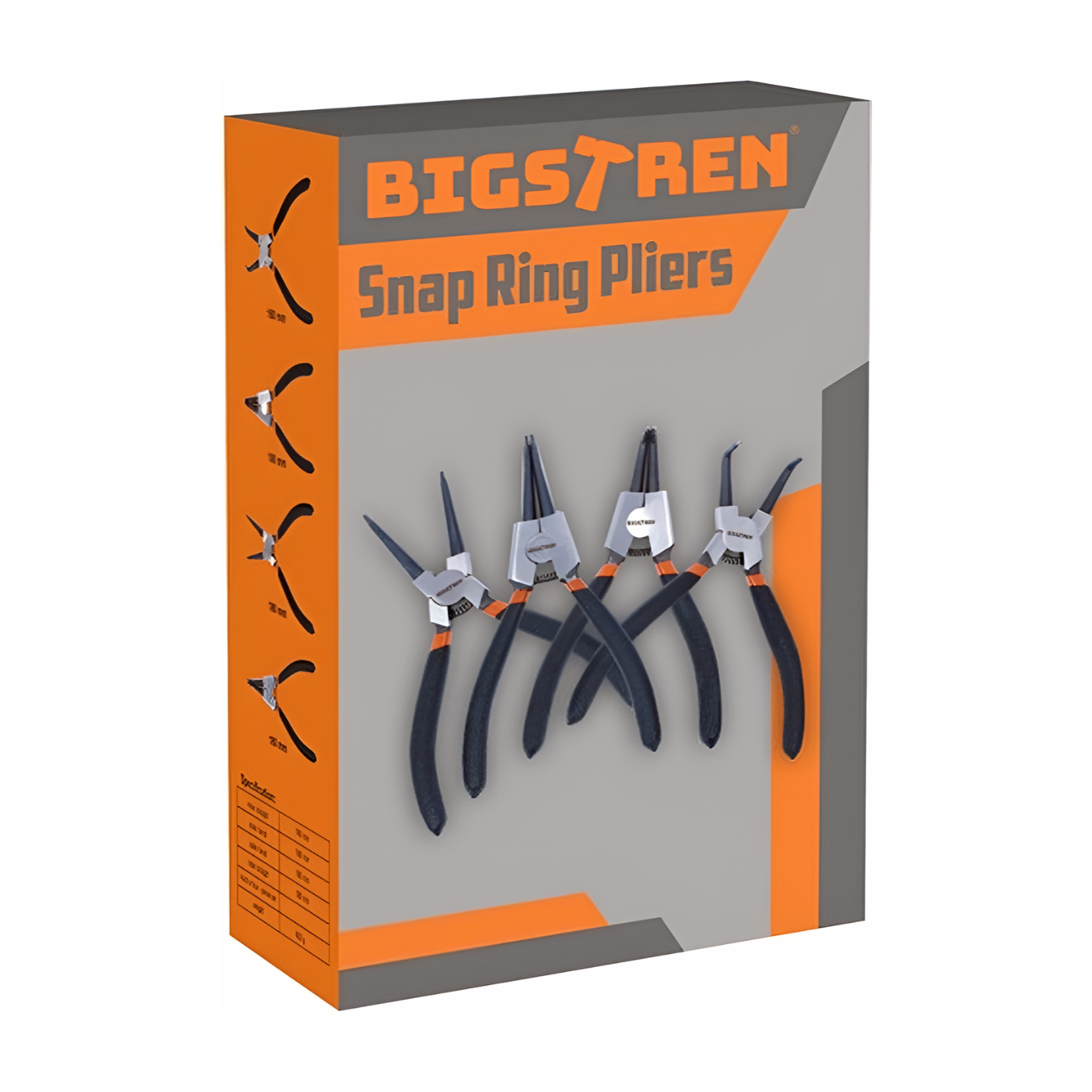 Bigstren Seger-ringtang 4 stuks