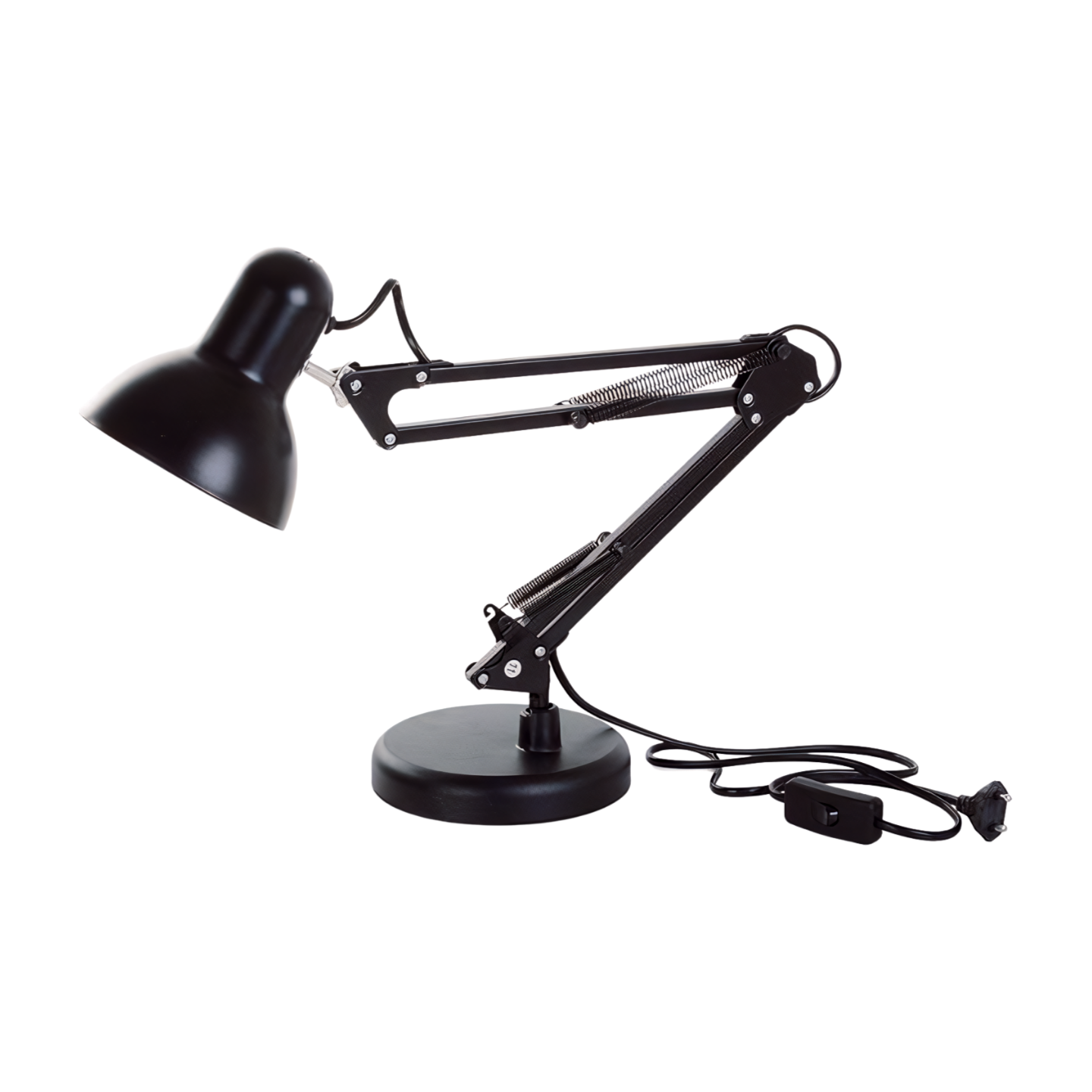 Klassieke bureaulamp retro verstelbaar 40W zwart