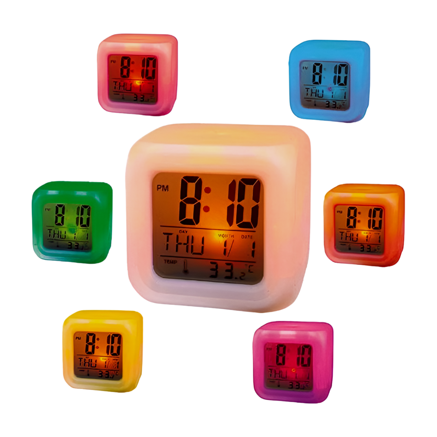 Digitale wekker met LED verlichting