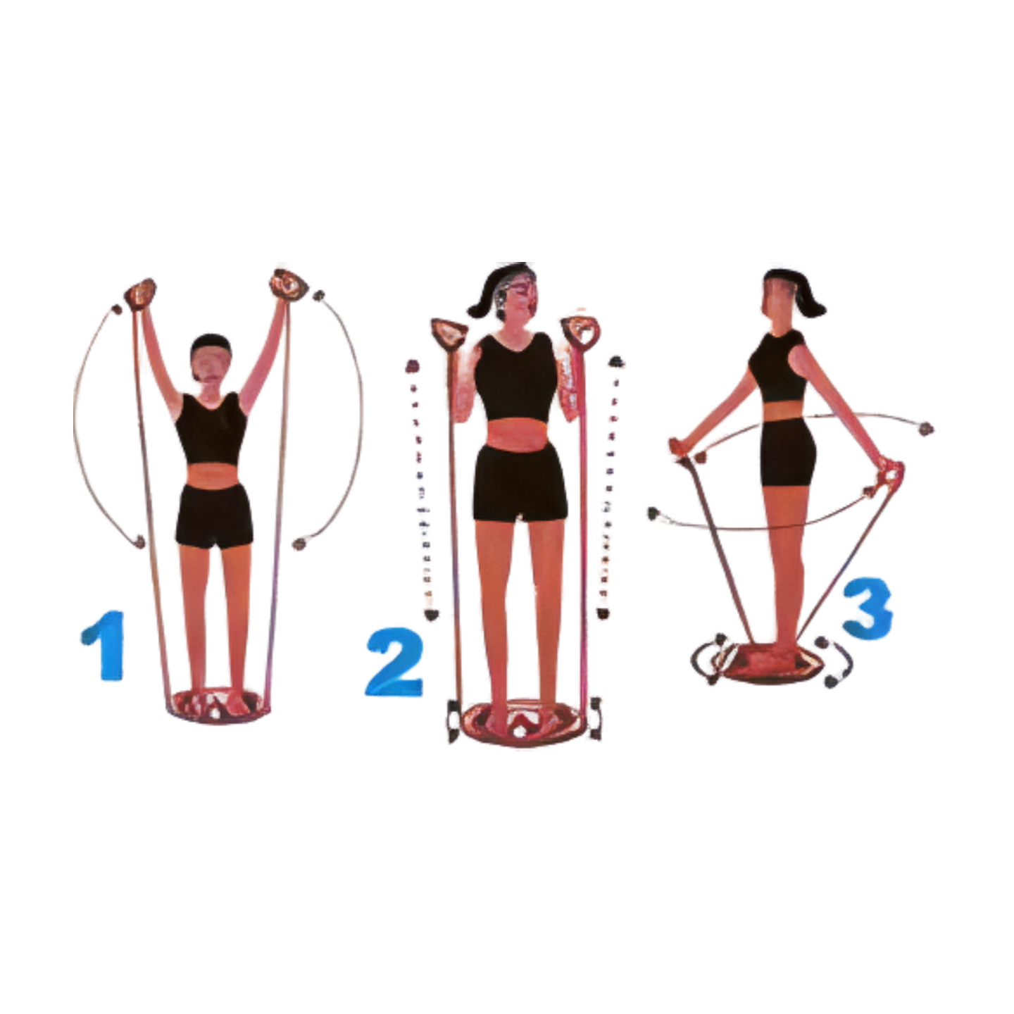 Cardio twister disk oranje