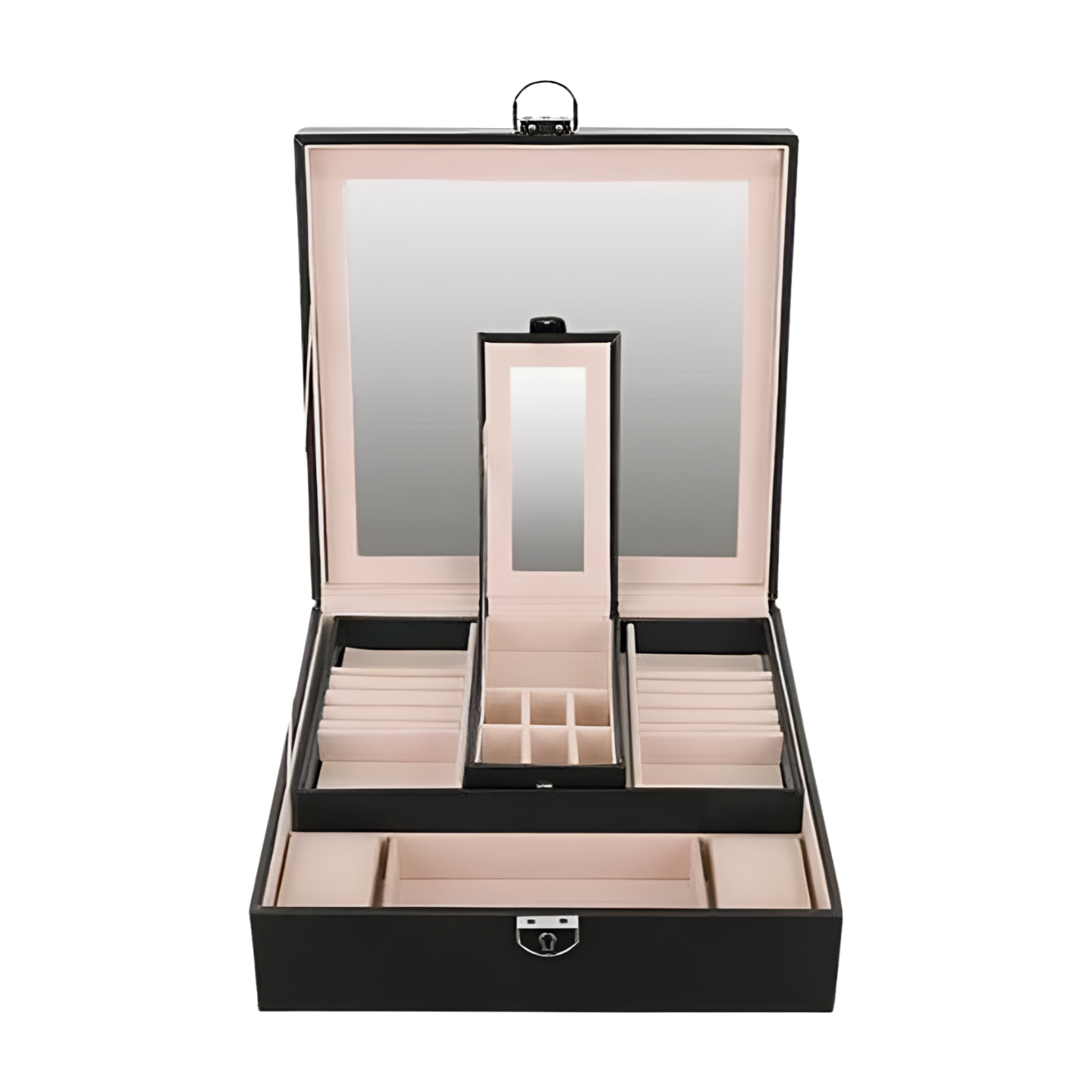 Luxe juwelendoos - Zwart