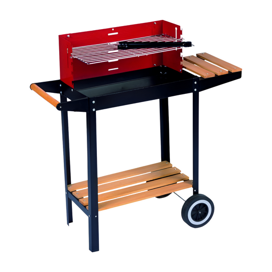 BBQ collection houtskool barbecue op wielen